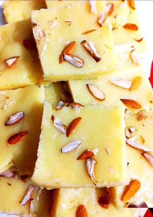 A picture of Burfi.