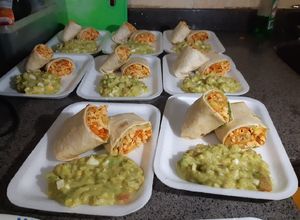 Una foto de Burritos de pollo