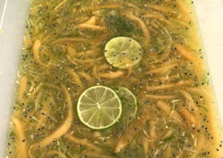 Resep: saat makan malamEs Blewah