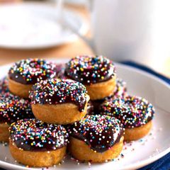 A picture of Mini doughnuts.