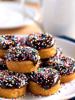 A picture of Mini doughnuts.
