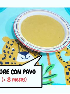 Una foto de Ideas para bebés /Puré con pavo