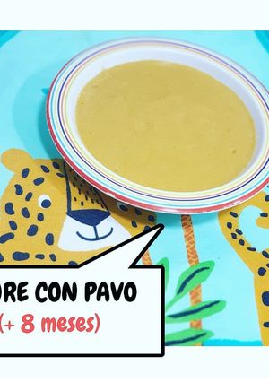 Una foto de Ideas para bebés /Puré con pavo