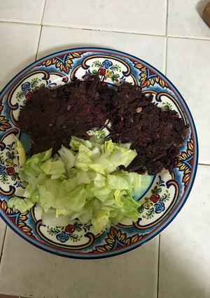 Una foto de Tortas de flor de Jamaica