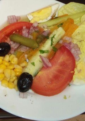 Une photo de Salade d'automne