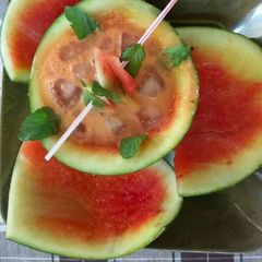 A picture of Super cool icy watermelon Breezer.