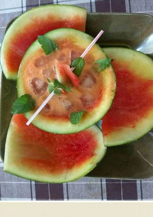 A picture of Super cool icy watermelon Breezer.