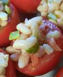 Tomates rellenos de empedrat