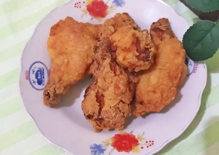 Resep Unik #49 Buttermilk Fried Chicken Yummy Mantul