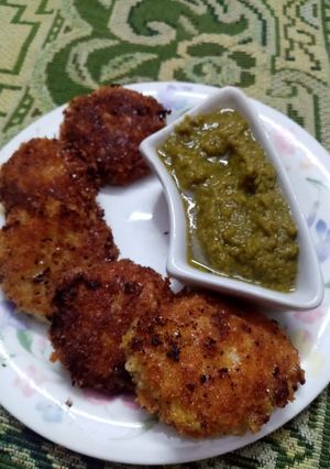 A picture of Crispy aloo Kay kabab.