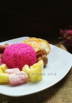 Foto resep Nasi Goreng Buah Naga
