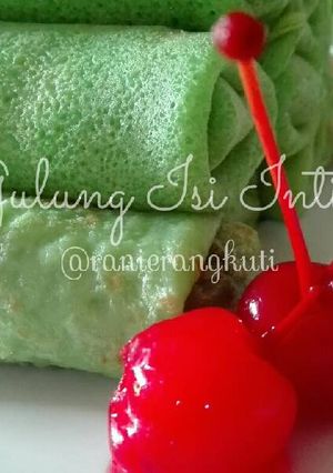 Foto resep 70. Dadar Gulung Isi Inti Kelapa