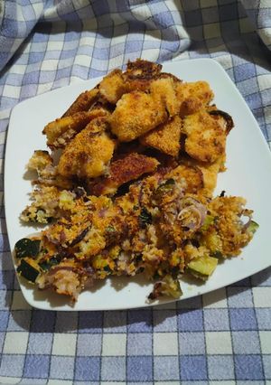 Foto di Pollo e verdure croccanti
