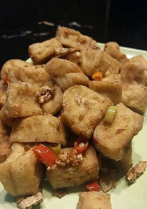Foto resep Tahu goreng tepung bawang