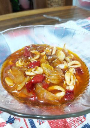 Foto resep 3. Cumi Saus Padang