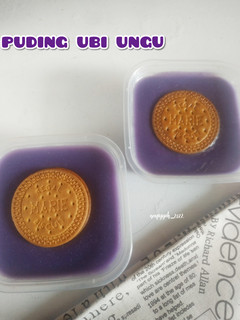 Foto resep 434. snack mpasi Puding ubi ungu