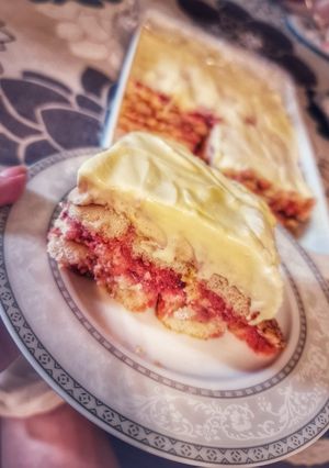 O poză a rețetei Tiramisu cu căpșuni.