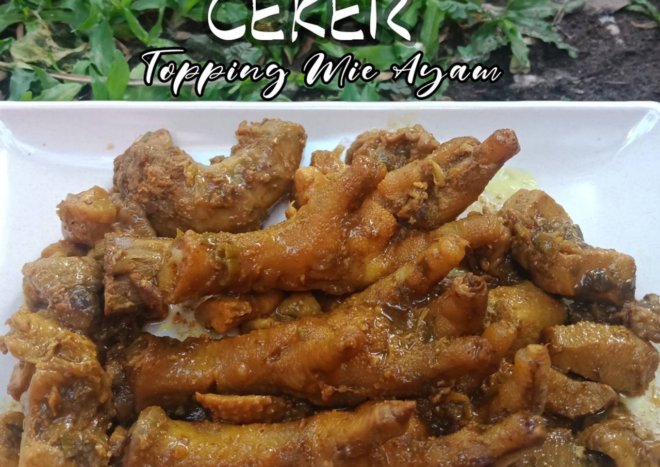 Ceker untuk Topping Mie Ayam