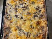 A picture of asiago cheese