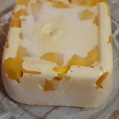 A picture of Mango ice cream.