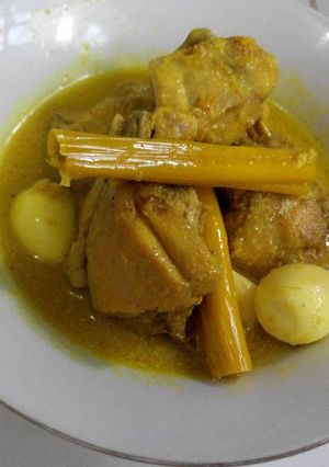 Foto resep Opor Ayam dan Telur Puyuh