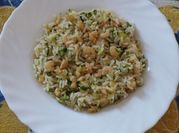 Una foto di risotto pesce