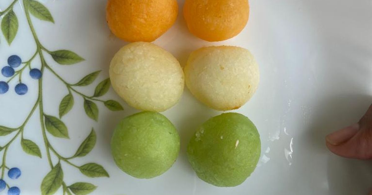 Tri Color Rasgulla Recipe by Soni Mehrotra - Cookpad
