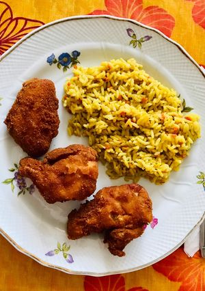Csirkeszárnyak rántva recept fotója