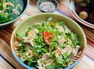 Hình của món Gỏi Bao Tử Heo.