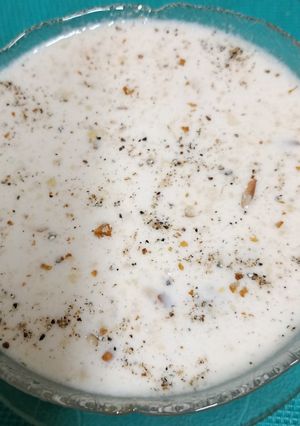A picture of 🌹Rose Makhana Kheer🌹.