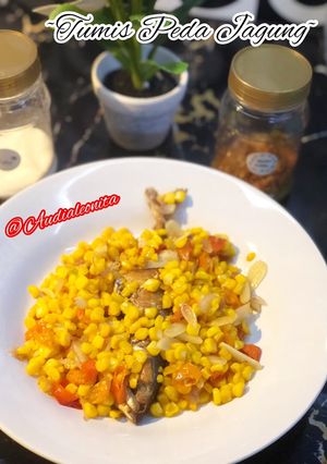 Foto resep Tumis Peda Jagung