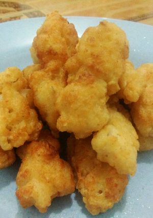 Foto resep Udang tahu goreng tepung