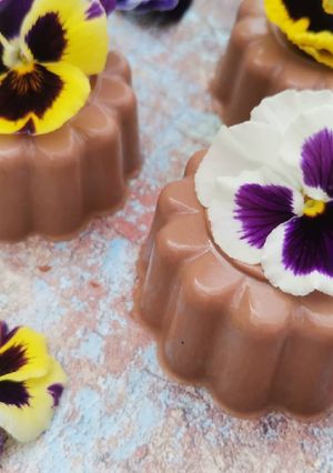 Une photo de Flan chocolat