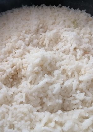 Una foto de Arroz blanco