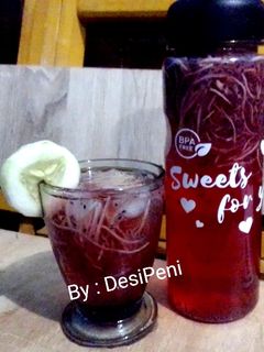 Foto resep Es Serut Timun Selasih
