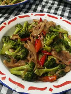 Foto resep Tumis Jamur Brokoli
