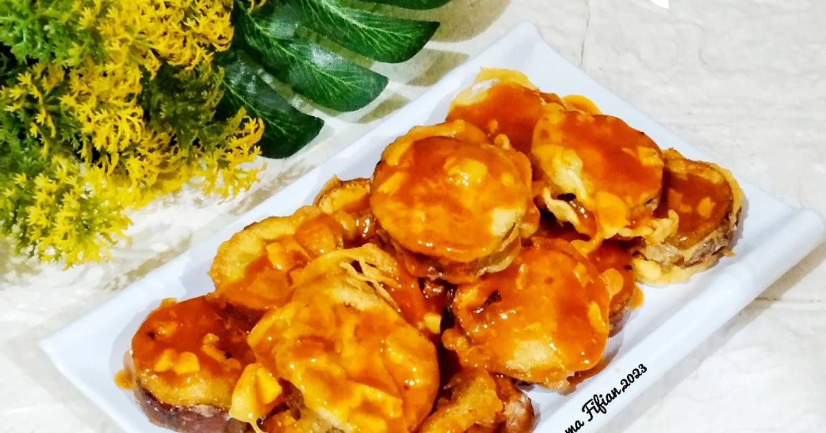 Resep Terong Crispy Saos Thai Oleh Lanjarsih Mama Fifian