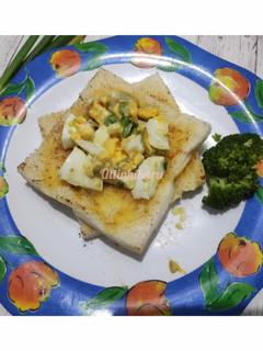 Foto resep 66. Keto Sandwich Telur Rebus #AntiRibet #cookpad_ketopad #ketopadtelurrebus