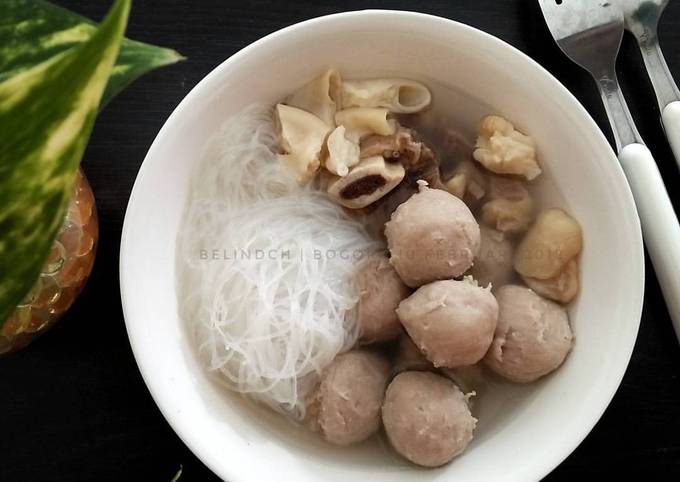 Resep Bakso Kuah Iso Babat Oleh Belindch Cookpad