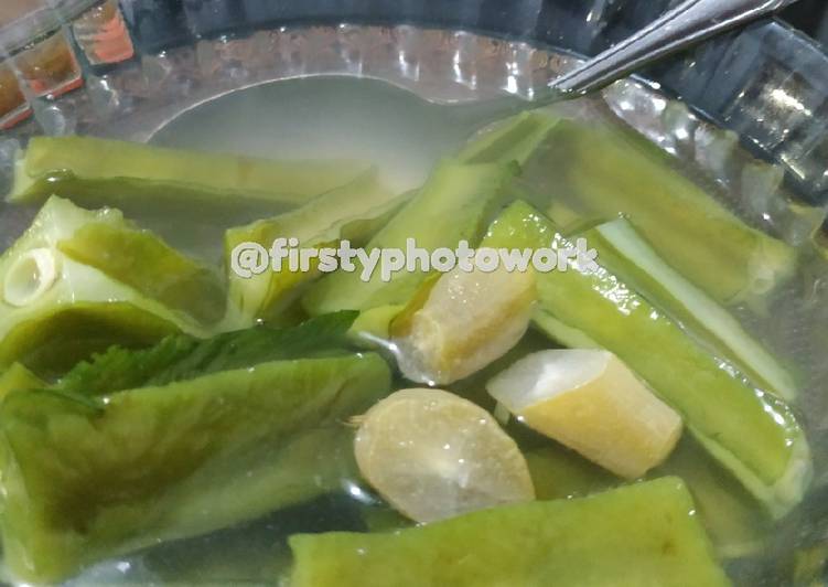Resep Sayur Asem Kecipir, Bikin Ngiler