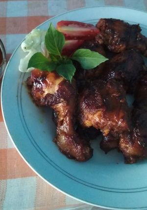 Foto resep Ayam bakar bumbu sate