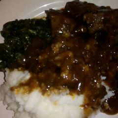 A picture of Beef liver.