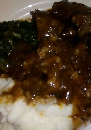A picture of Beef liver.