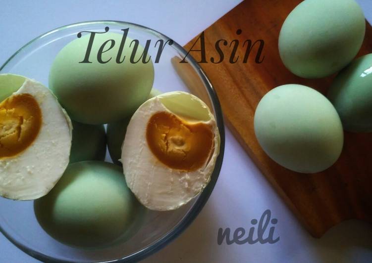 Resep Telur Asin, Lezat Sekali