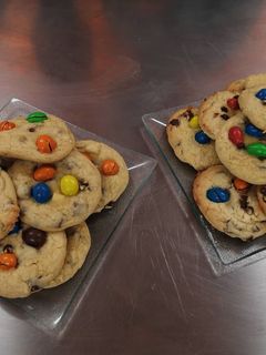 Une photo de Cookies aux M&M'S