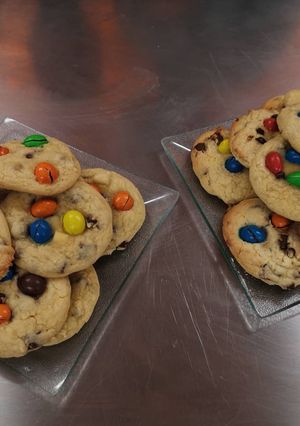 Une photo de Cookies aux M&M'S