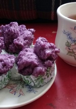 Foto resep Kue Moho ubi ungu