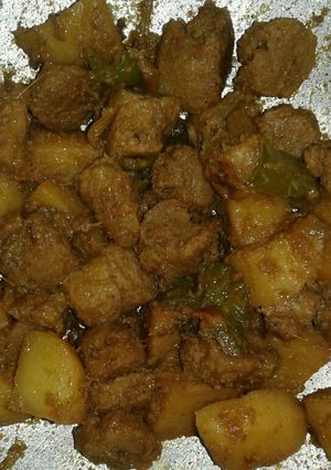 A picture of Chilli soyabean.