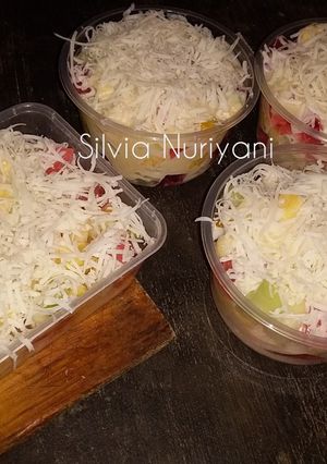 Foto resep Salad buah simpel
