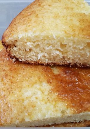 Una foto de Torta de yogurt y miel